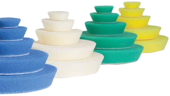 expanded resin rupes polishing pad